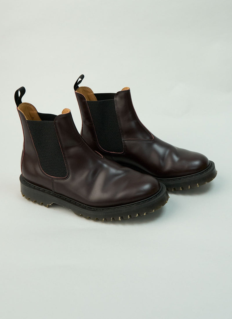 Reworn Solovair Dora Boots Size 6 (385) | Cordovan