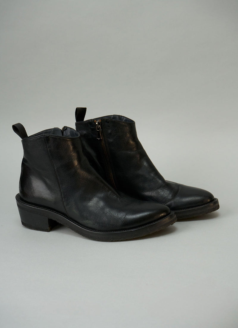 Reworn Sturlini Ankle Boots Size 37 (493) | Black