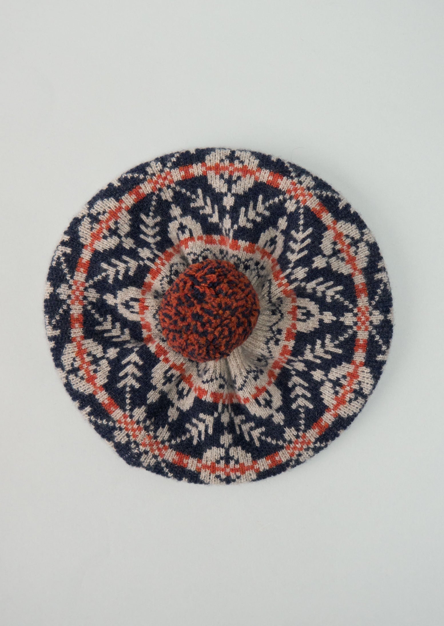 Reworn Fair Isle Tam One Size (055) | Multi