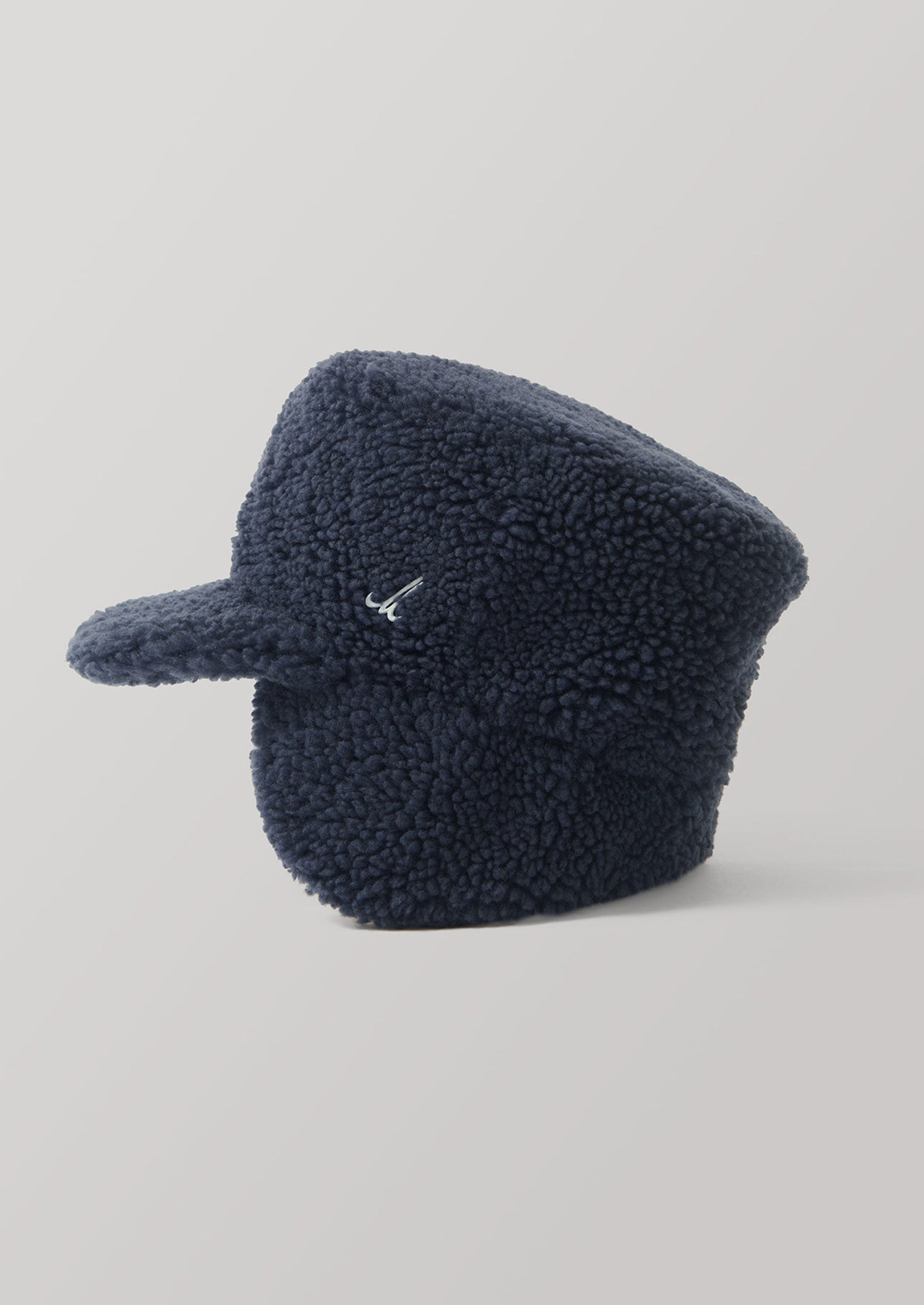 Reworn Sherpa Wool Hat (058) | Slate