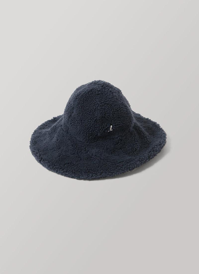 Reworn Olivia Wool Hat (053) | Slate