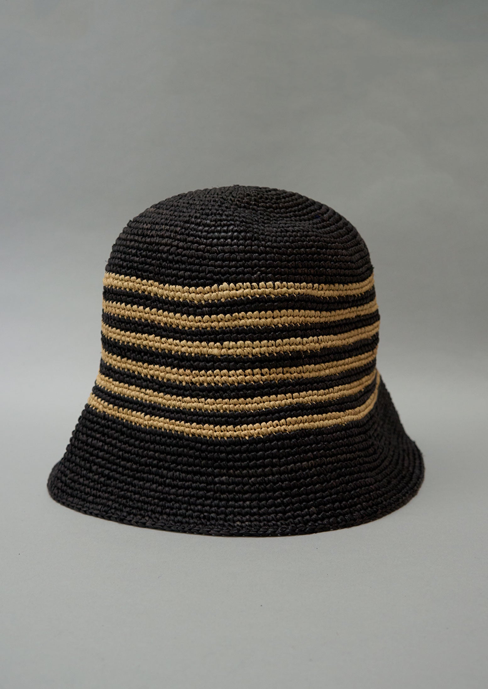 Reworn Raffia Hat (070) | Multi