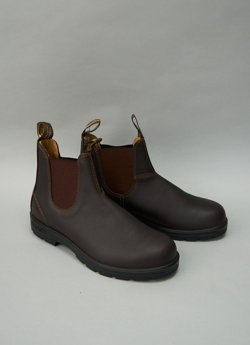 Reworn Mens Blundstone Boots Size 10 (023) | Chocolate