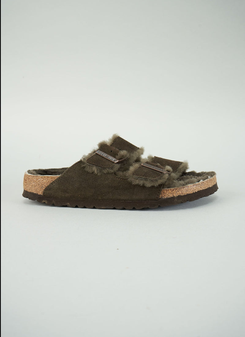 Reworn Birkenstock Arizona Sandals Size 38 (062) | Khaki