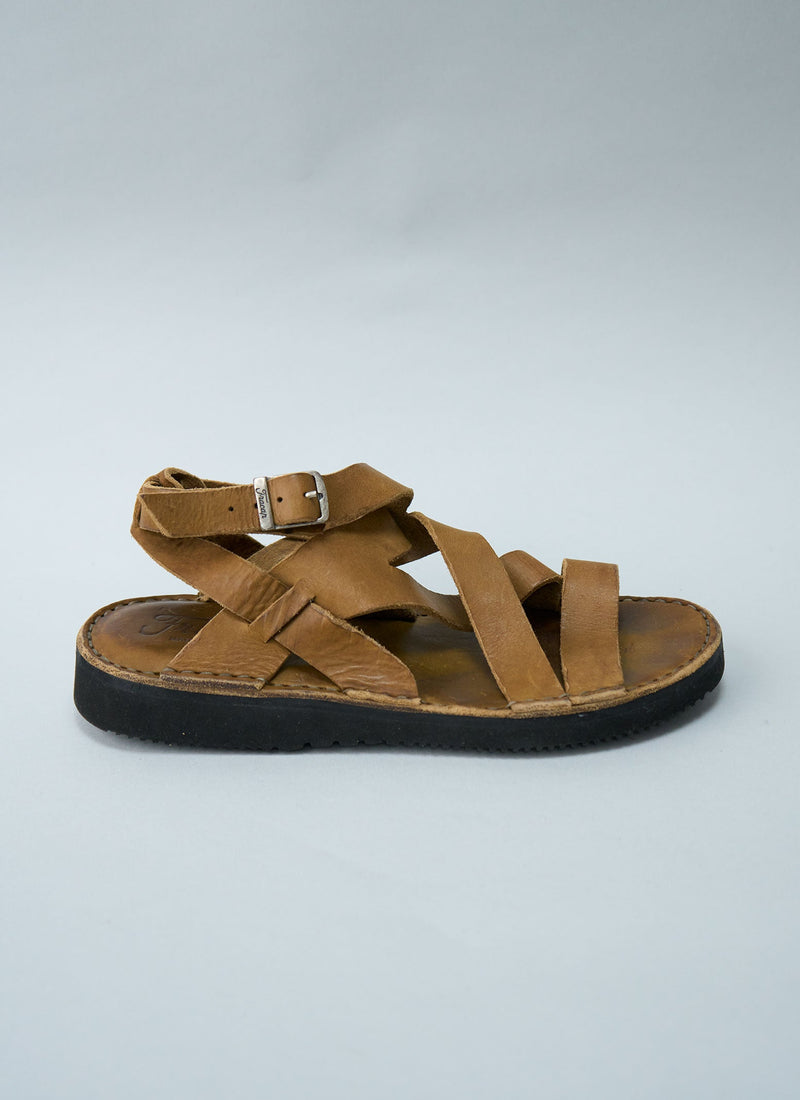 Reworn Eve Sandals Size 37 (636) | Olive
