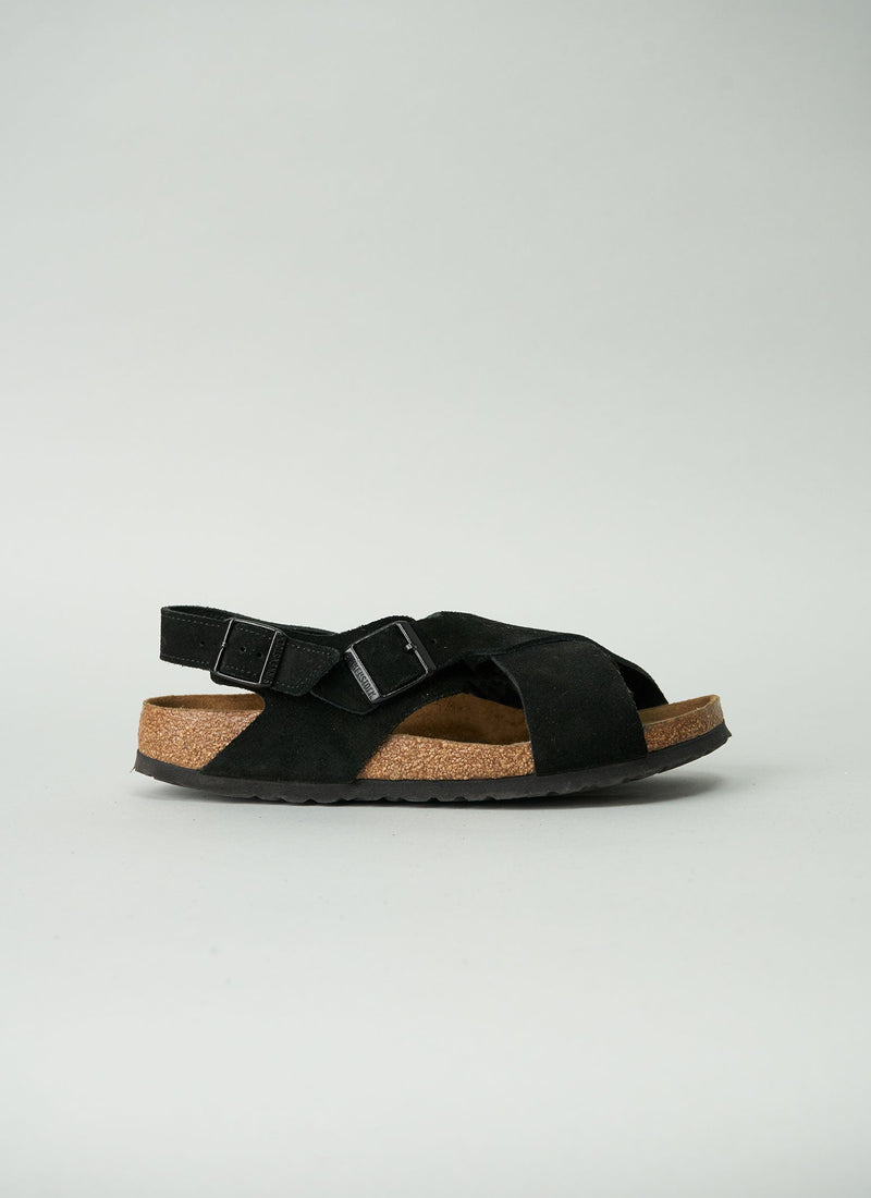 Reworn Birkenstock Tulum Sandal Size 39 (015) | Black