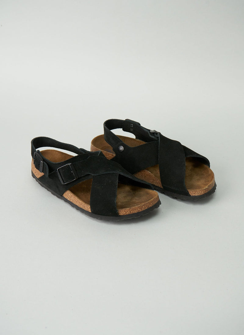 Reworn Birkenstock Tulum Sandal Size 39 (015) | Black
