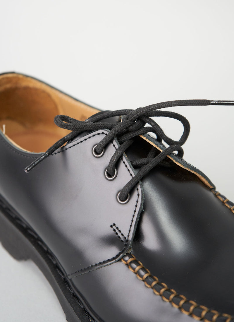 Reworn Solovair Edith Shoe Size 5 (003) | Black