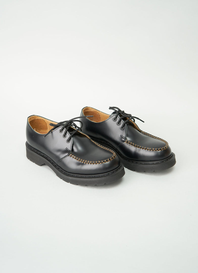 Reworn Solovair Edith Shoe Size 5 (003) | Black
