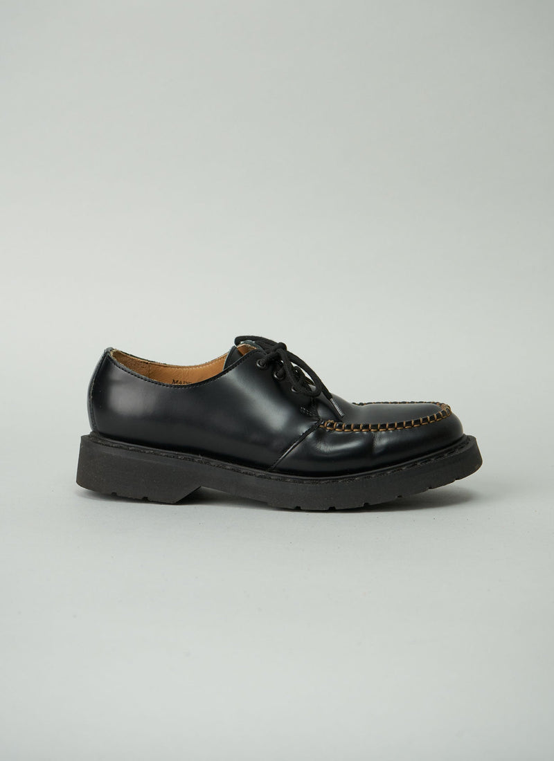 Reworn Solovair Edith Shoe Size 5 (020) | Black