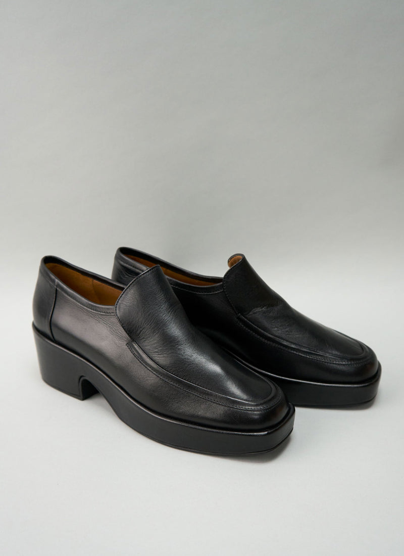 Reworn Anne Thomas Shoes Size 41 (480) | Black