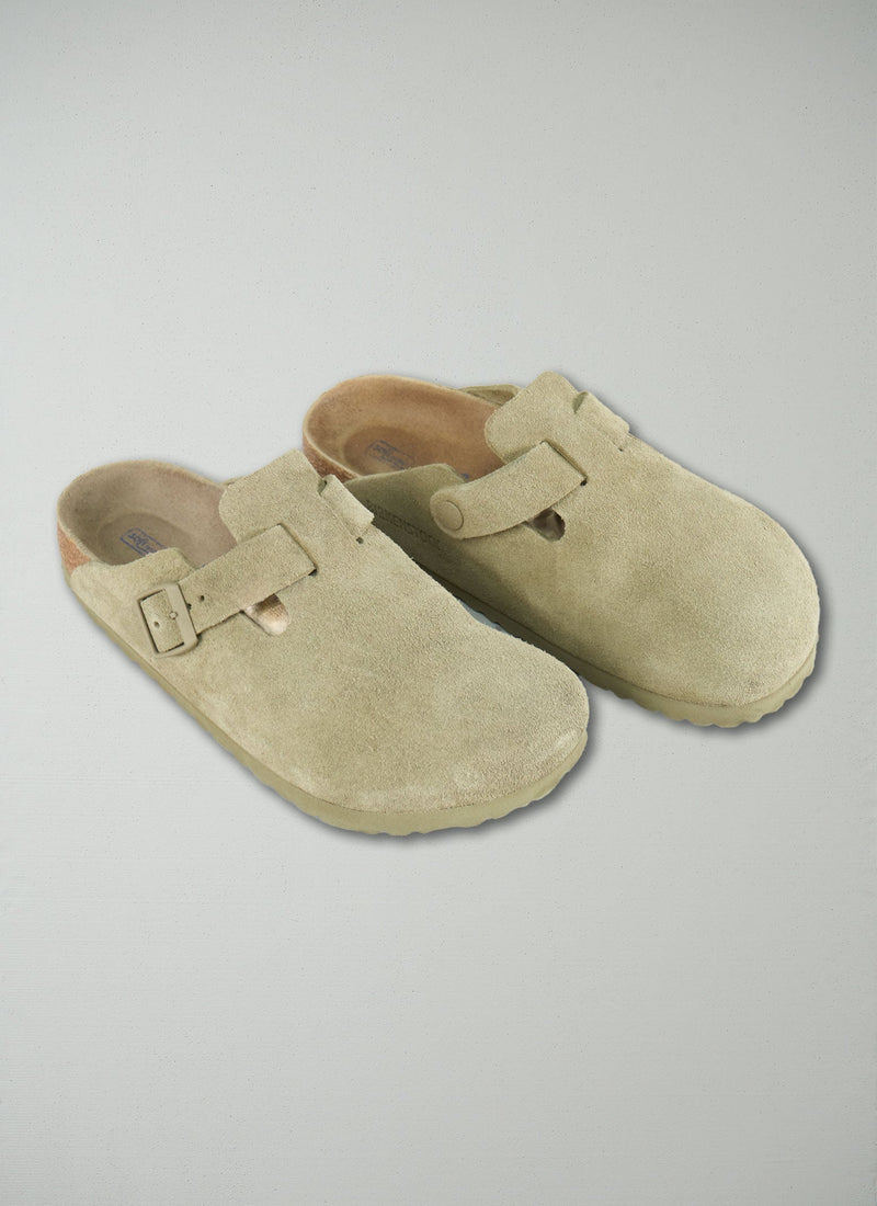Reworn Birkenstock Boston Clogs Size 38 (060) | Thyme