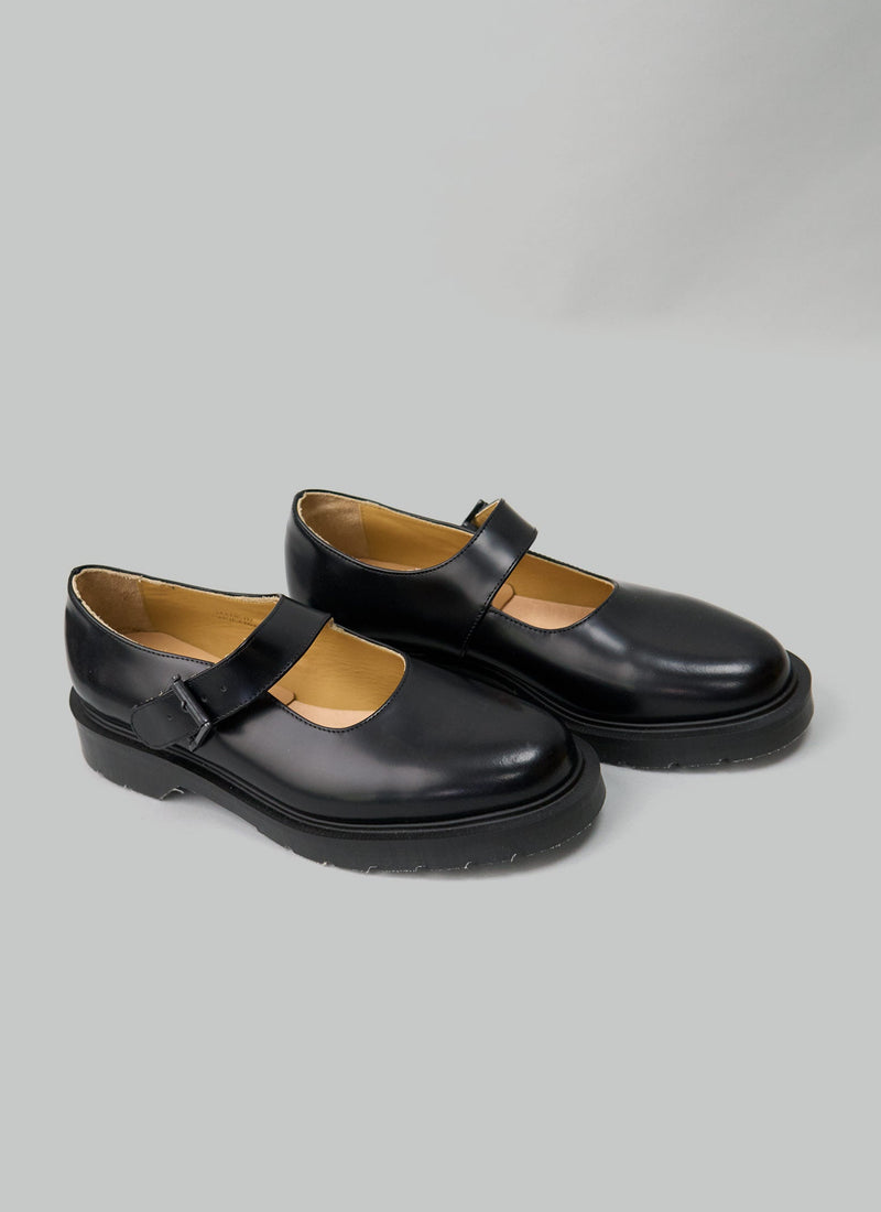 Reworn Solovair Mary Jane Shoes Size 7 (762) | Black