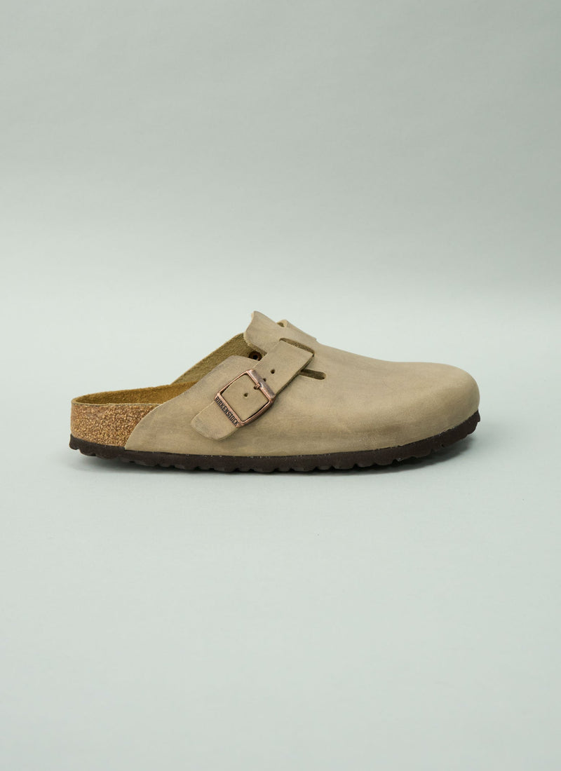 Reworn Birkenstock Clogs Size 39 (440) | Taupe