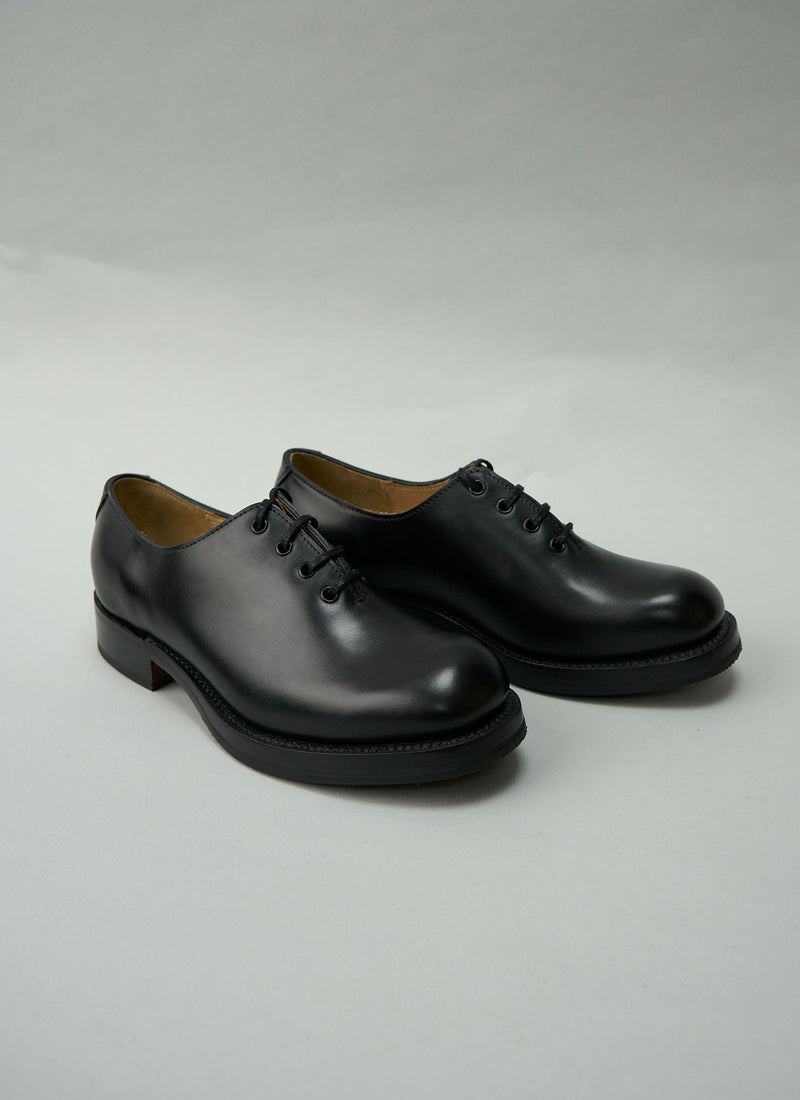 Reworn Oxford Leather Shoes Size 5 (796) | Black
