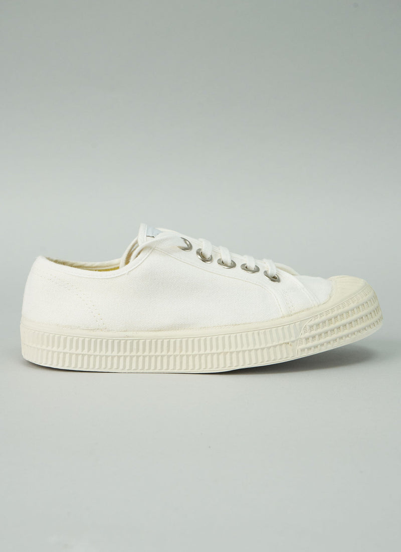 Reworn Novesta Plimsoll Size 37 (079) | White/White