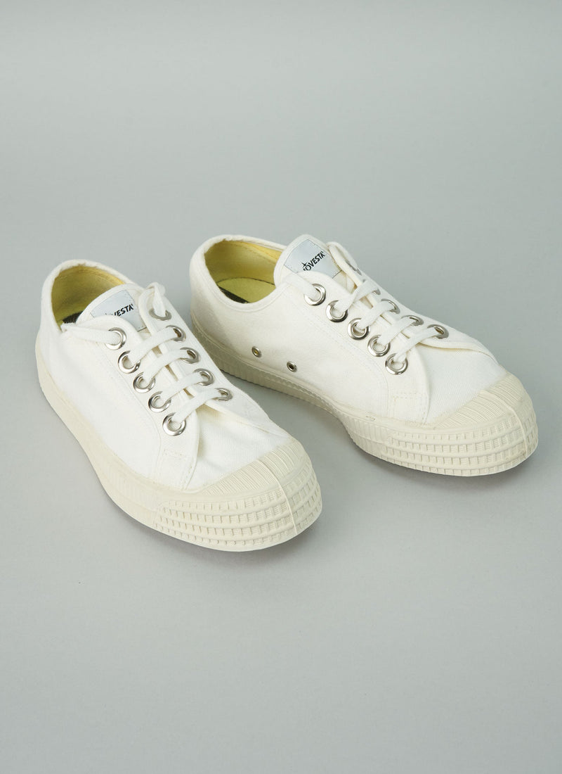 Reworn Novesta Plimsoll Size 37 (079) | White/White