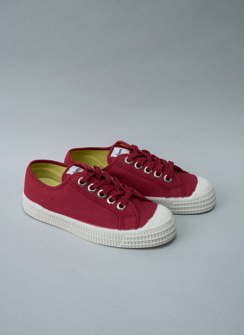 Reworn Novesta Plimsoll Size 38 (752) | Red/White