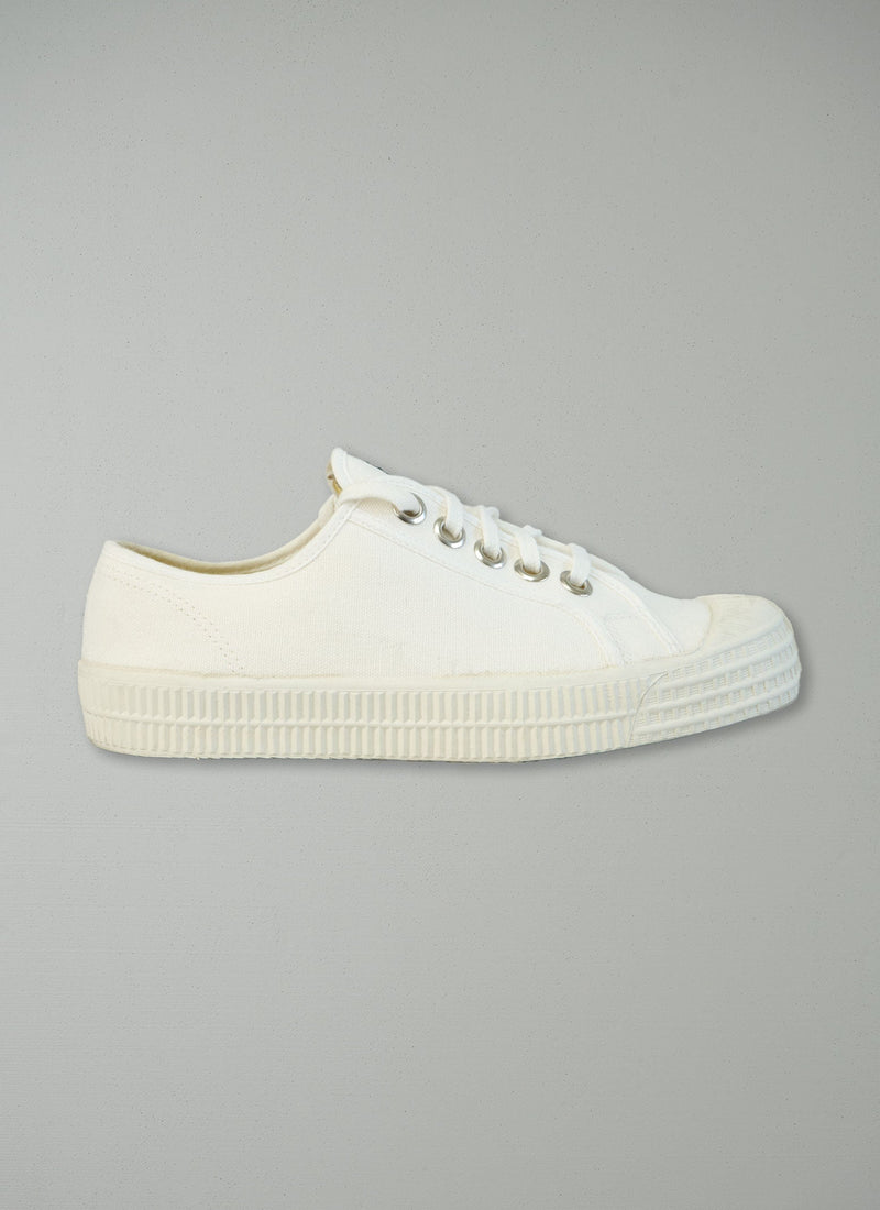Reworn Novesta Plimsoll Size 38 (074) | White/White