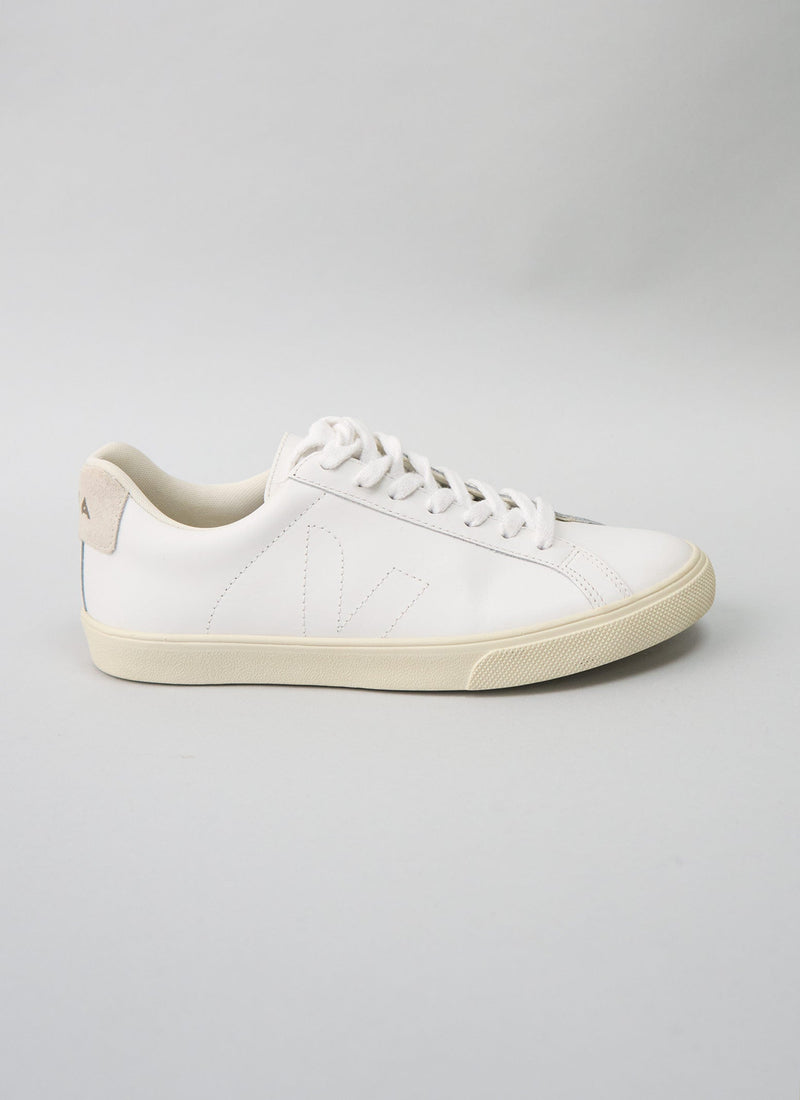 Reworn Leather Trainers Size 38 (442) | White