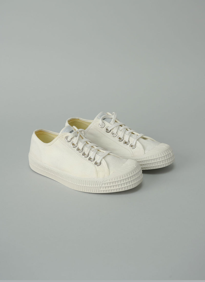 Reworn Novesta Plimsolls Size 39 (010) | White