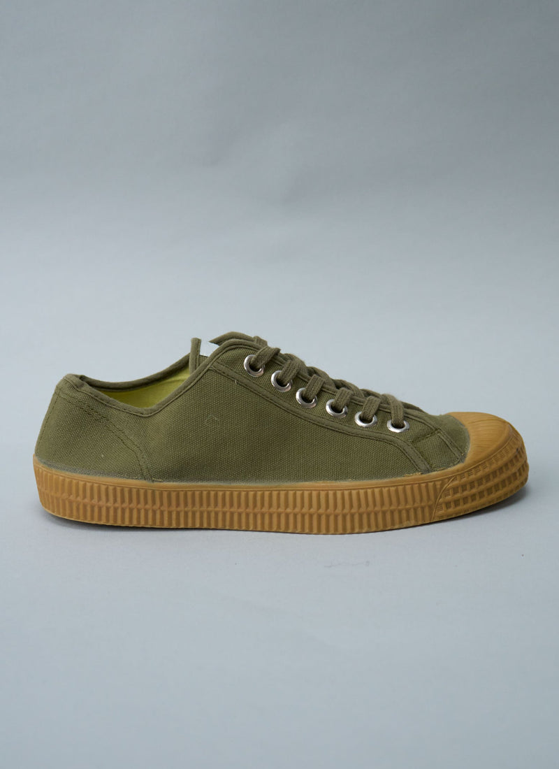 Reworn Novesta Plimsolls Size 41 (666) | Khaki