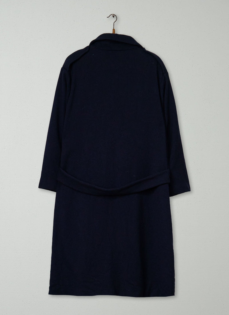Reworn Anda Coat Size 14 (138) | Navy