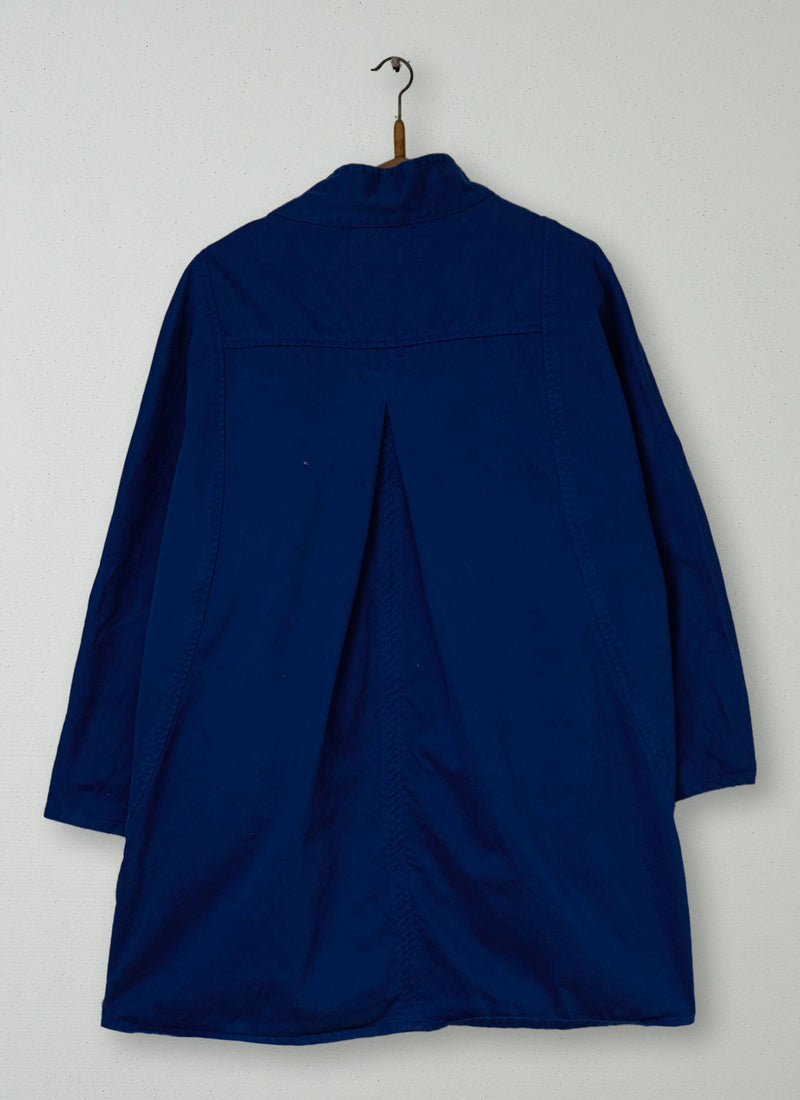 Reworn Akiko Coat Size 12 (208) | Blue