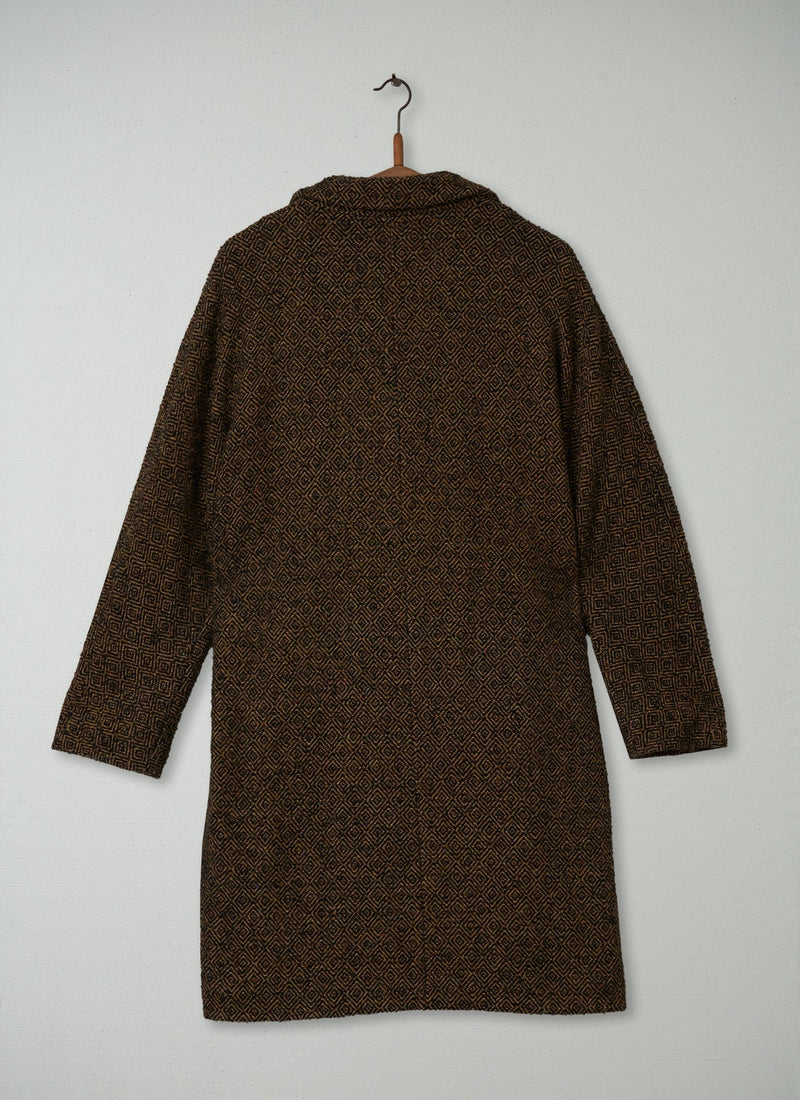 Reworn Tweed Coat size 14 (024) | Multi