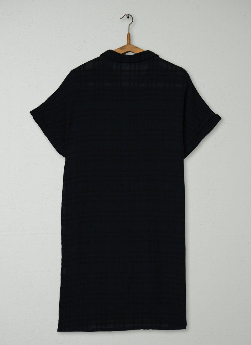 Reworn Check Dress Size 8 (1502) | Black