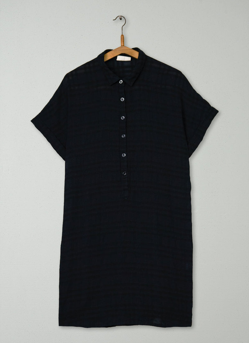 Reworn Check Dress Size 8 (1502) | Black