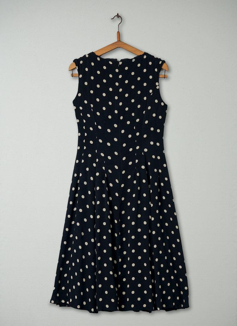 Reworn Polka Dot Dress Size 14 (1978) | Multi