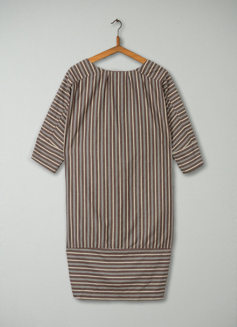 Reworn Tie Front Dress Size 10 (330) | Multi