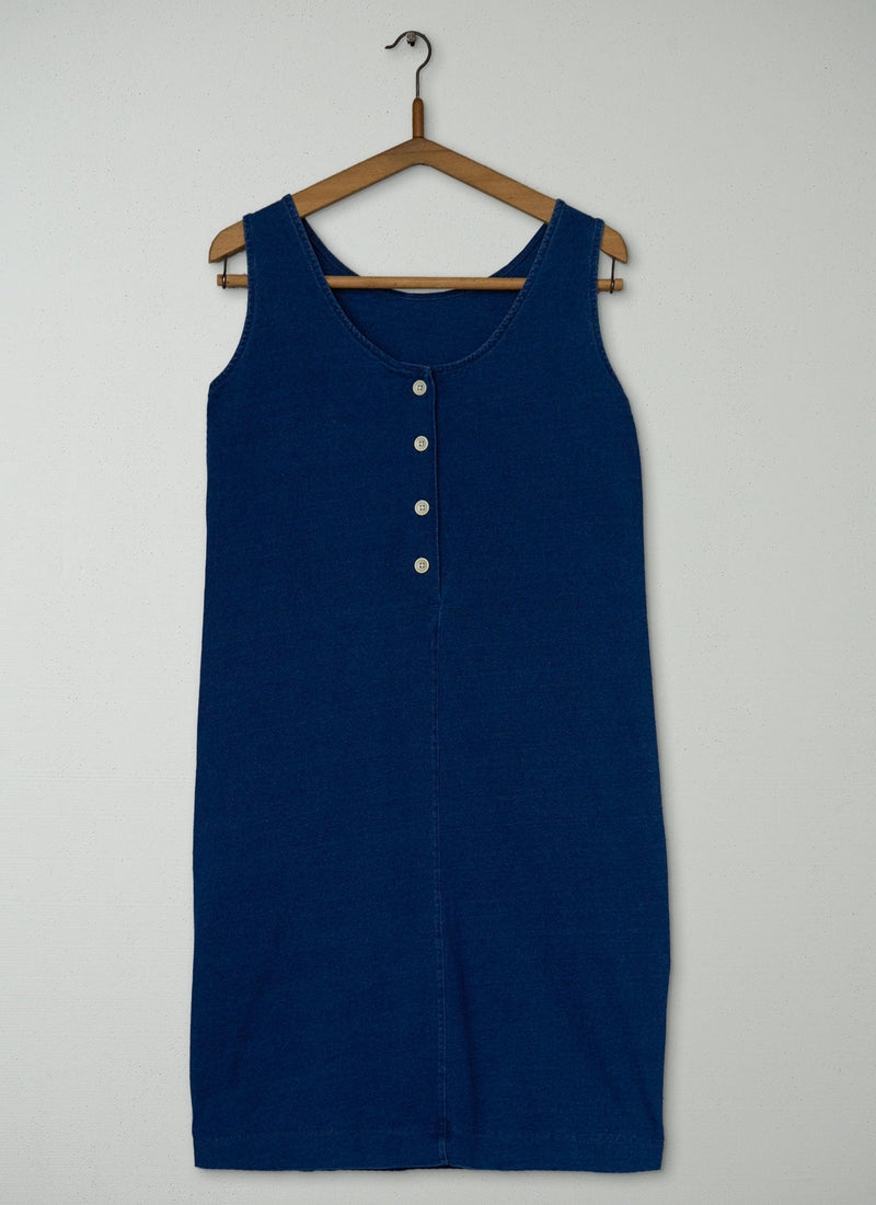 Reworn Lydia Dress Size 10 (1829) | Washed Indigo