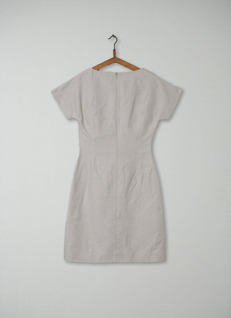 Reworn Rika Dress Size 8 (169) | Grey