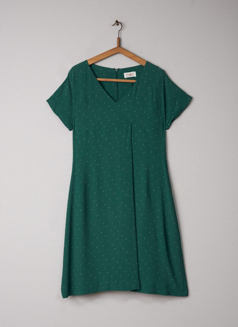 Reworn Madoka Dress Size 12 (1172) | Teal