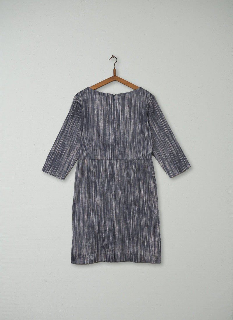 Reworn Aichi Dress Size 14 (180) | Slate Grey