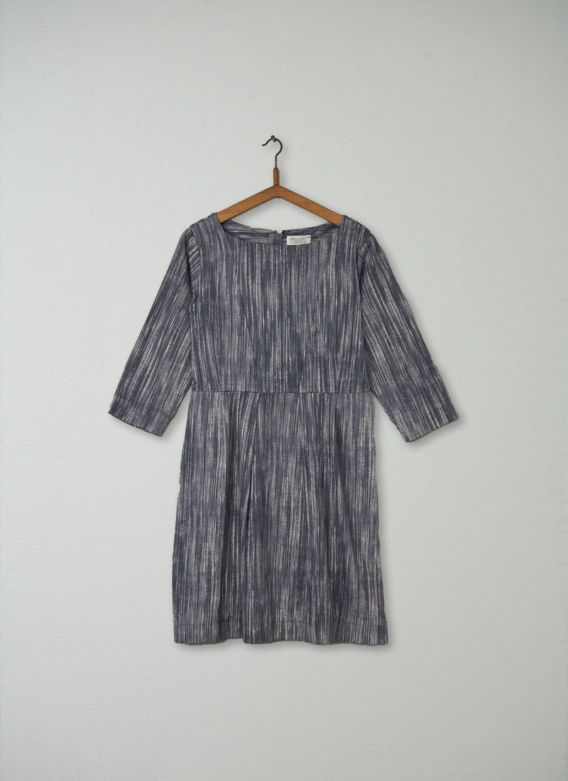 Reworn Aichi Dress Size 14 (180) | Slate Grey