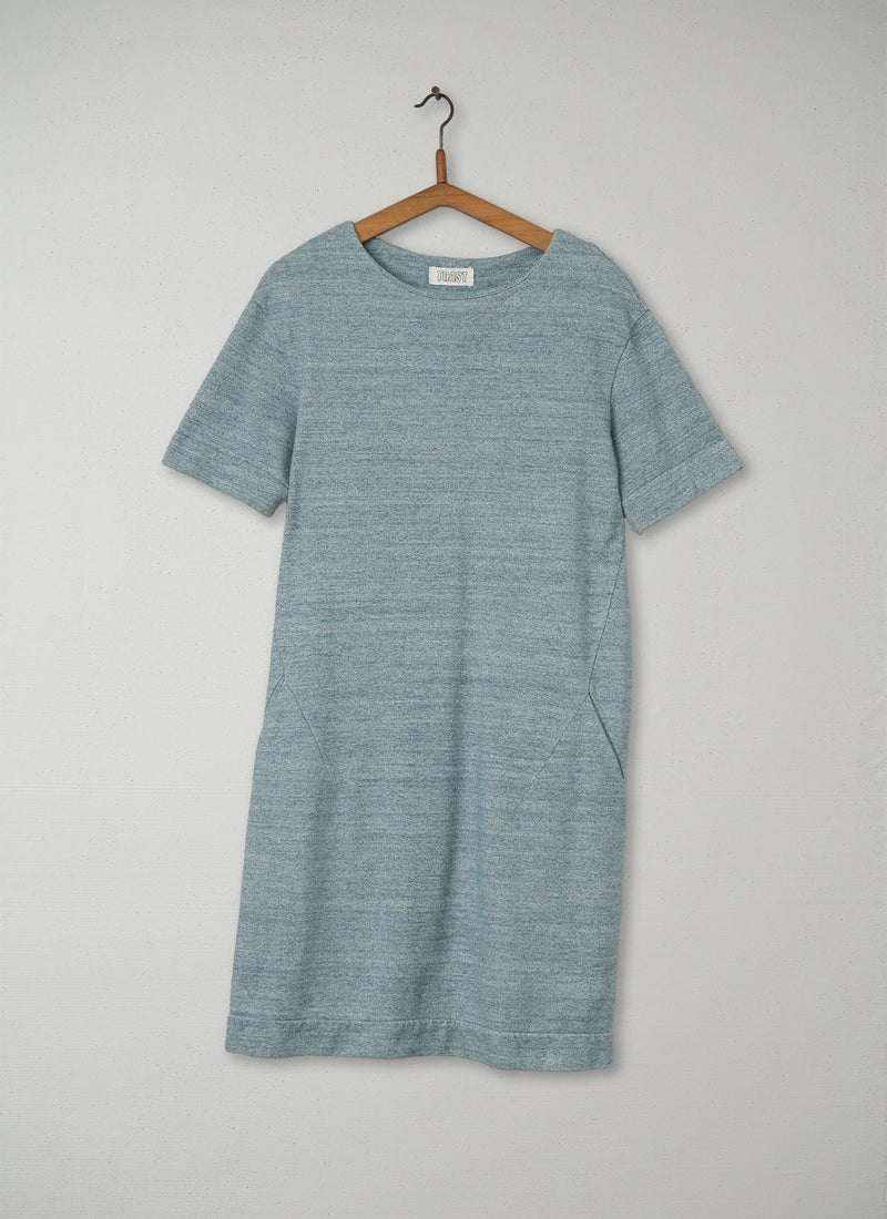 Reworn Tunic Dress Size 12 (075) | Teal