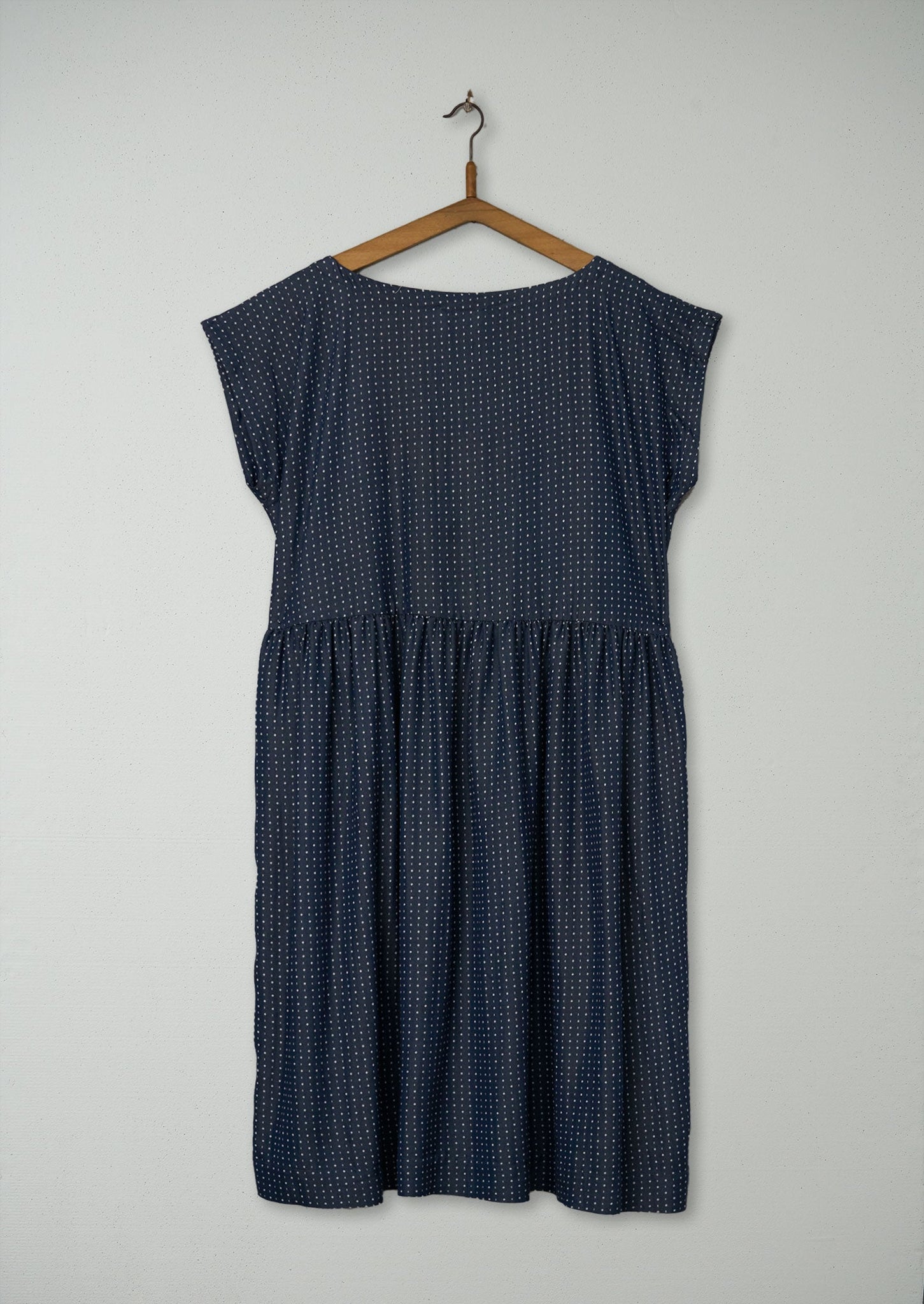 Reworn Yuka Dress Size 16 (754) | Blue Grey