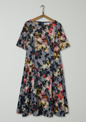 Reworn Colour Block Dress Size S (1747) | Multi main image 1