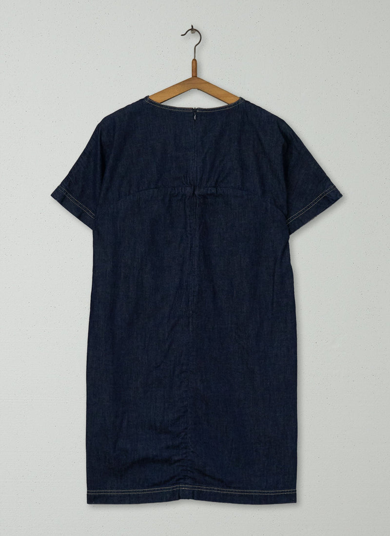 Reworn Mori Dress Size 8 (1255) | Indigo