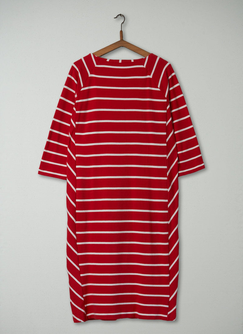 Reworn Stripe Dress Size 14 (515) | Multi