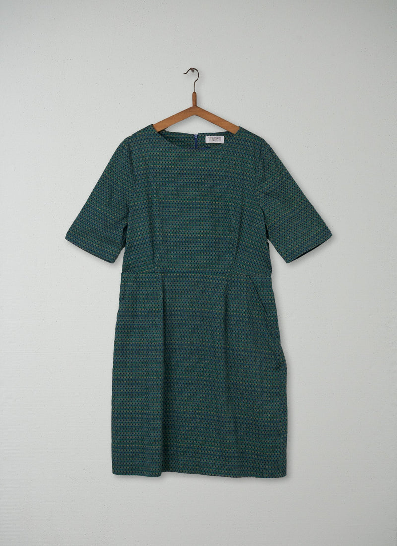 Reworn Geo Dress Size 16 (140) | Multi