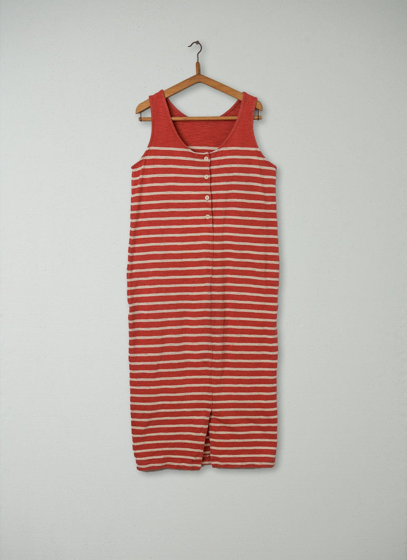 Reworn Stripe Lydia Dress Size 14 (198) | Multi