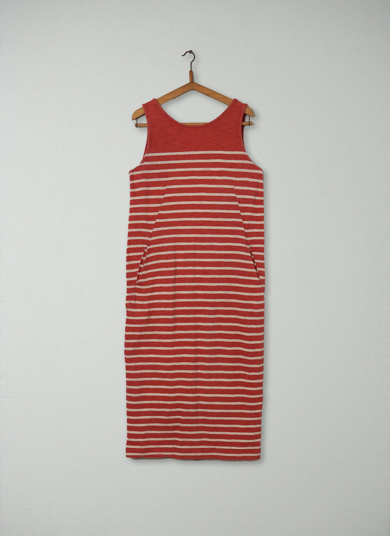 Reworn Stripe Lydia Dress Size 14 (198) | Multi