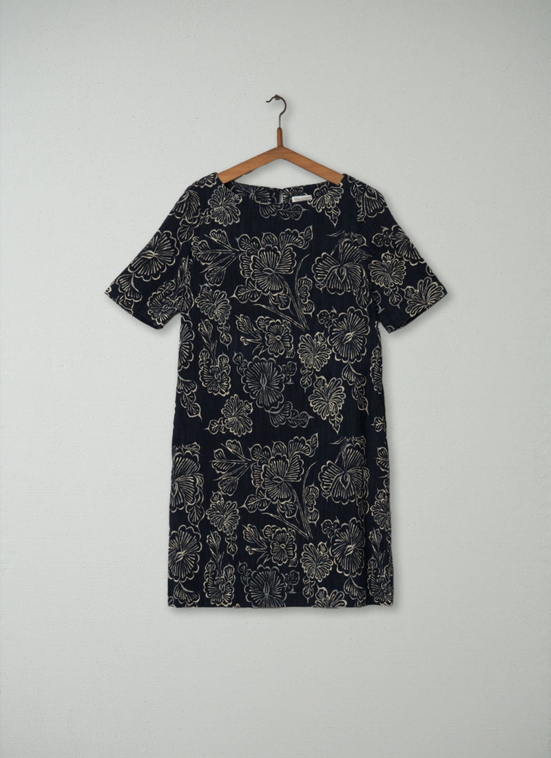 Reworn Batik Print Size 10 (271) | Navy