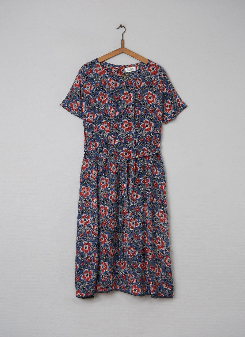 Reworn Madhuri Print Dress Size 10 (086) | Multi