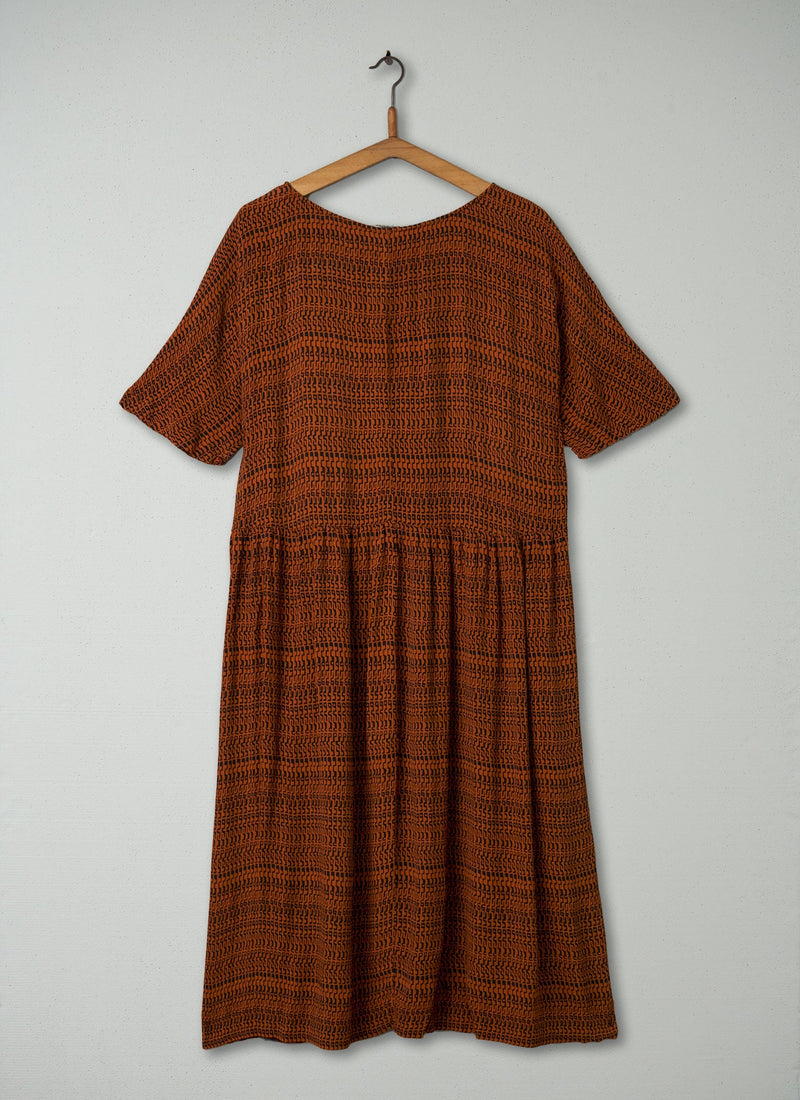 Reworn Geo Print Dress Size 14 (411) | Multi