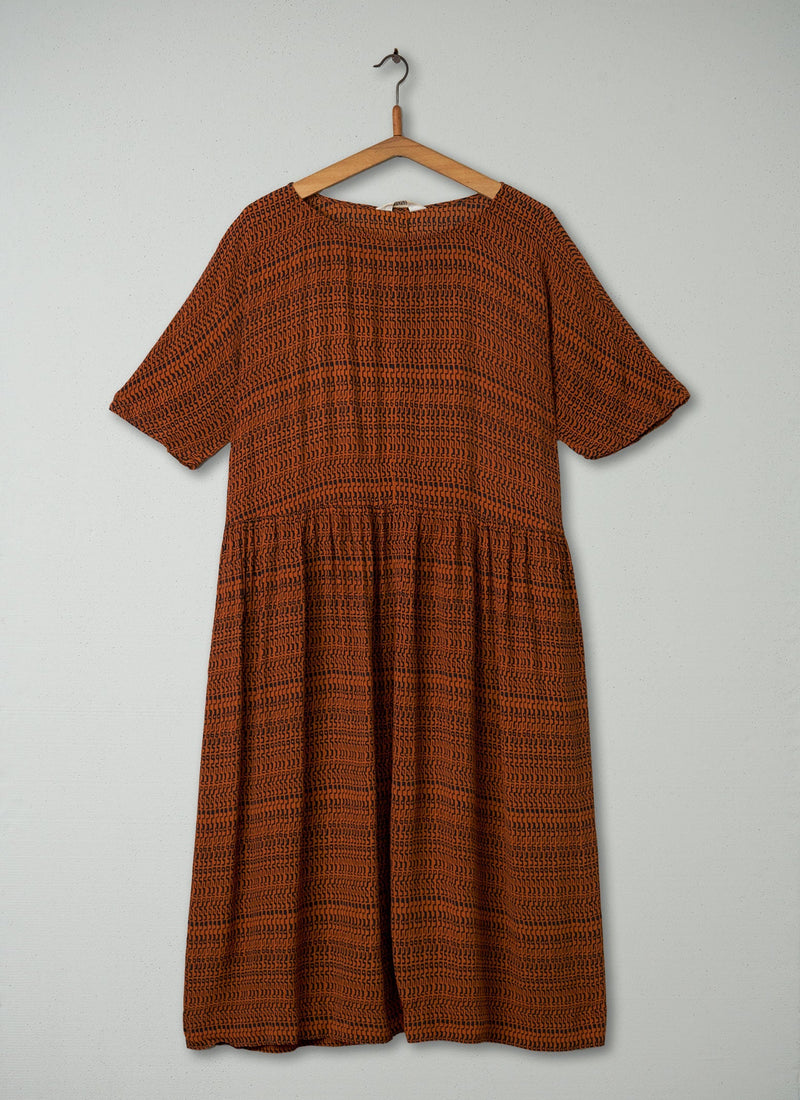 Reworn Geo Print Dress Size 14 (411) | Multi